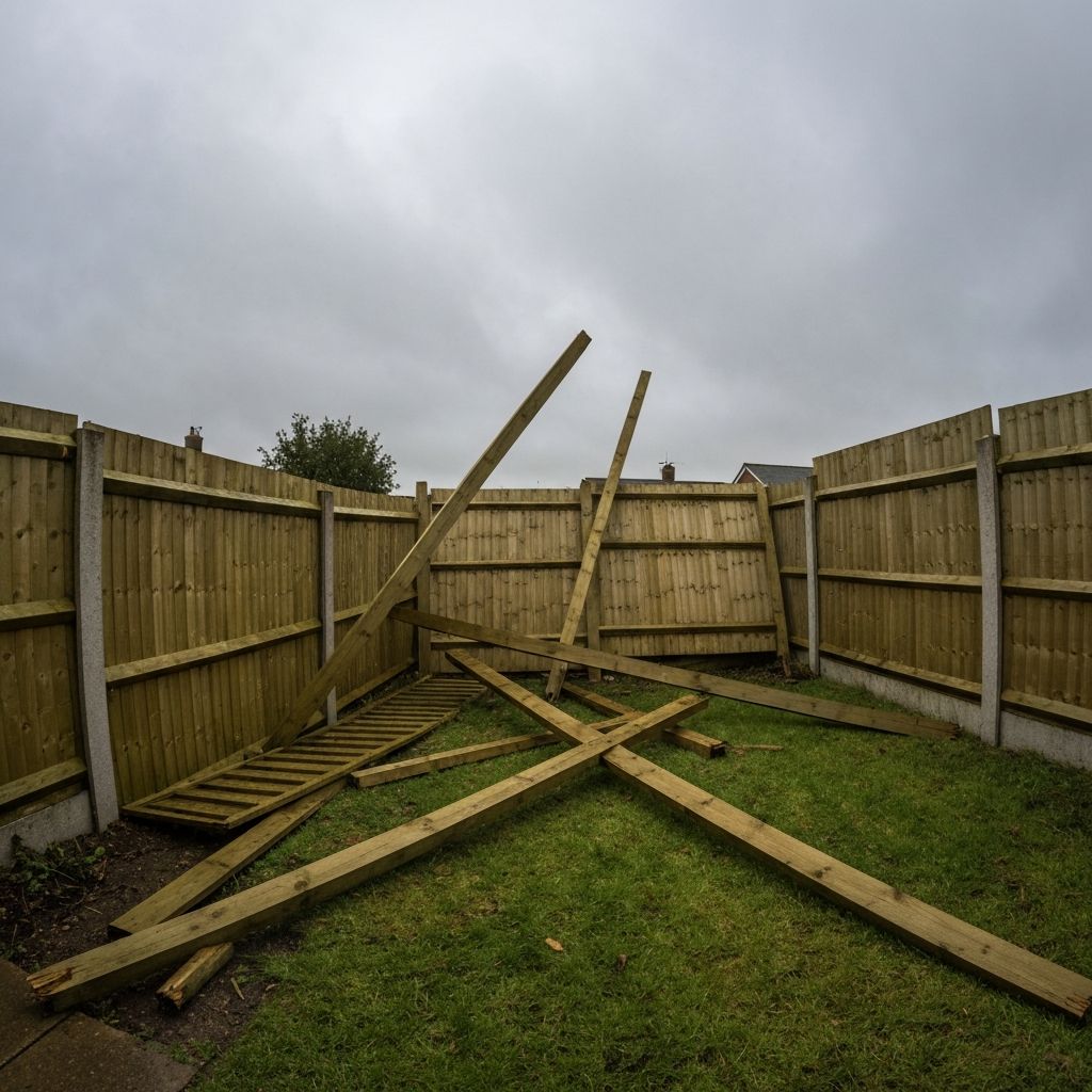 Storm damage repair services